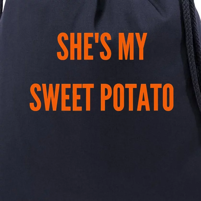 My Sweet Potato I YAM Matching Couple's Drawstring Bag