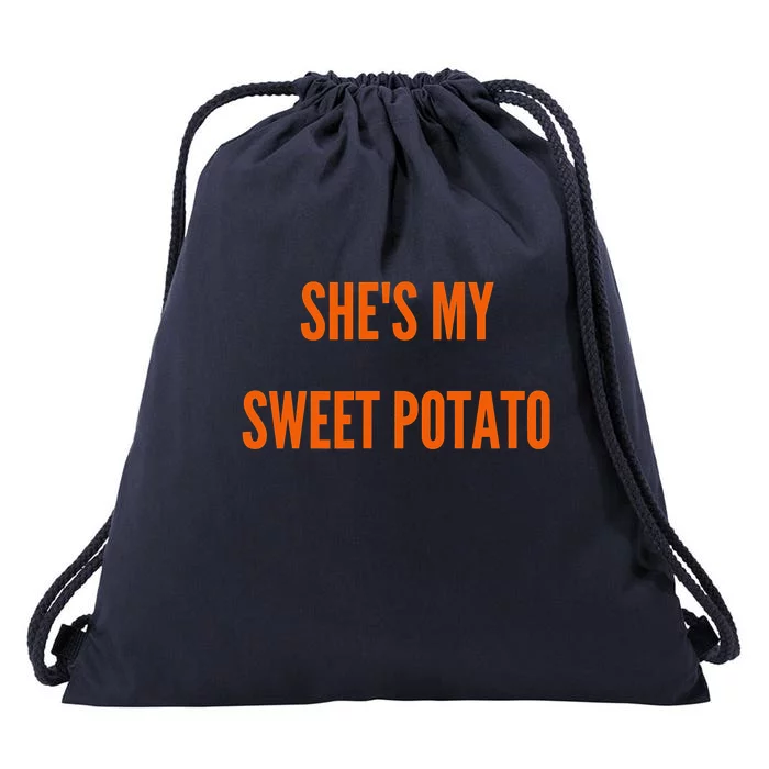 My Sweet Potato I YAM Matching Couple's Drawstring Bag