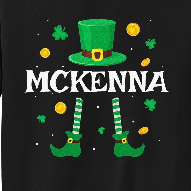 Mckenna Saint Patrick's Day Leprechaun Costume Mckenna Tall Sweatshirt