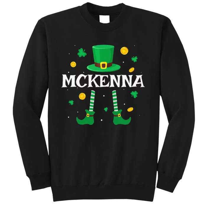 Mckenna Saint Patrick's Day Leprechaun Costume Mckenna Tall Sweatshirt