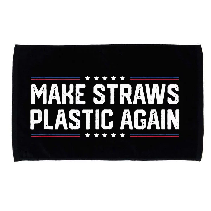 Make Straws Plastic Again Tendy Microfiber Hand Towel