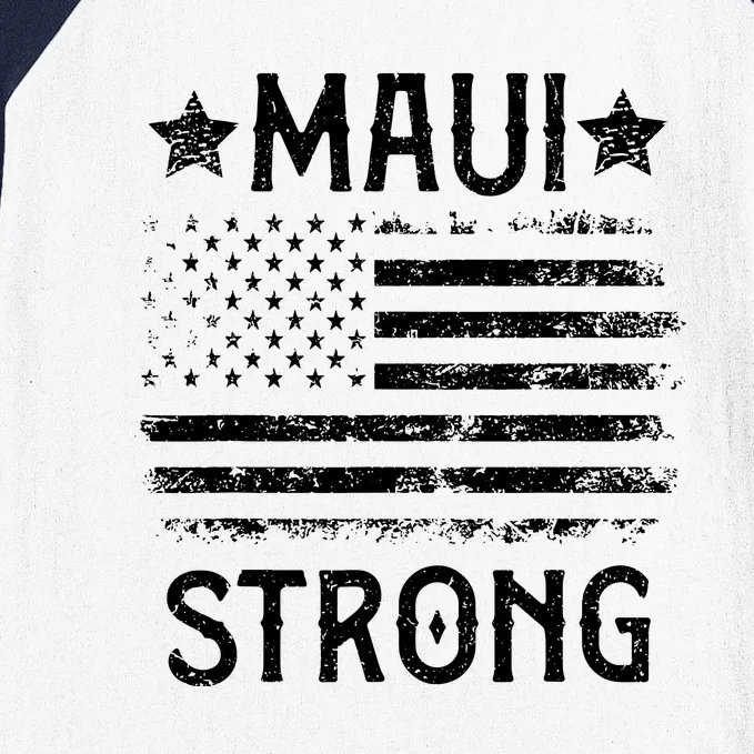 Maui Strong Pray For Maui Hawaii Strong Gift Baseball Sleeve Shirt