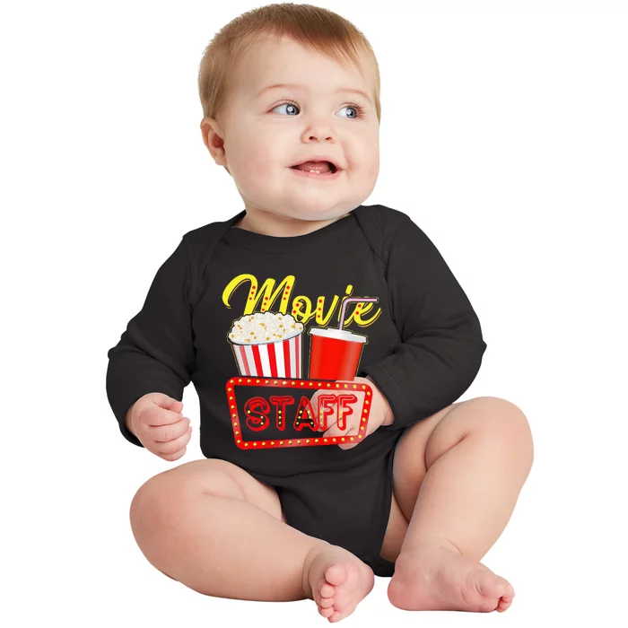 Movie Staff Party Night Behind The Scenes Awesomeness Baby Long Sleeve Bodysuit