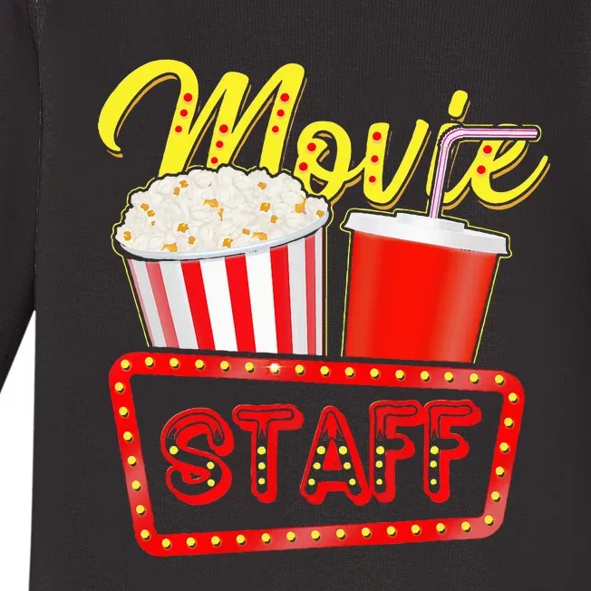 Movie Staff Party Night Behind The Scenes Awesomeness Baby Long Sleeve Bodysuit