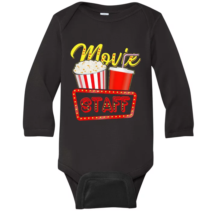 Movie Staff Party Night Behind The Scenes Awesomeness Baby Long Sleeve Bodysuit