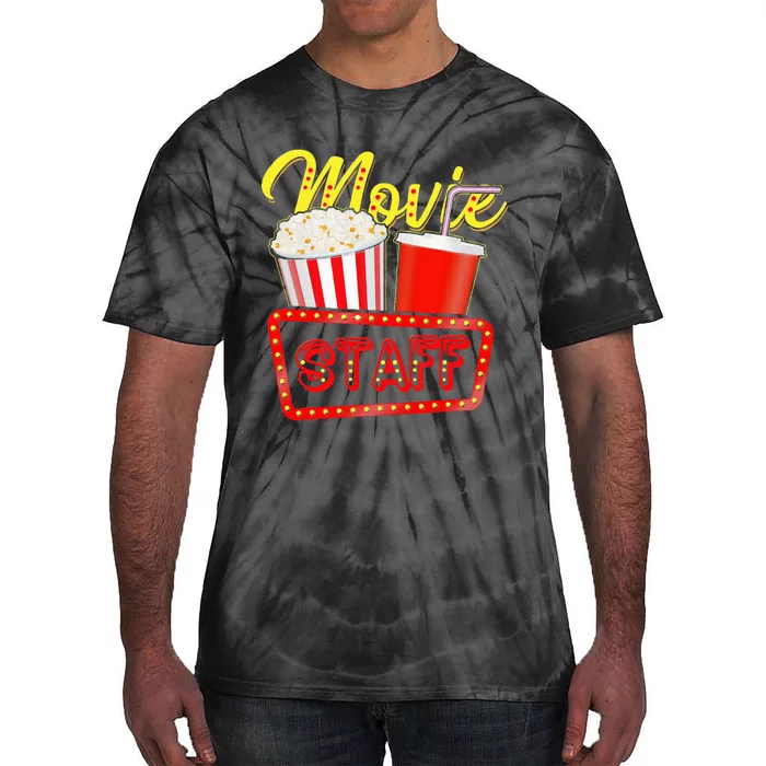 Movie Staff Party Night Behind The Scenes Awesomeness Tie-Dye T-Shirt