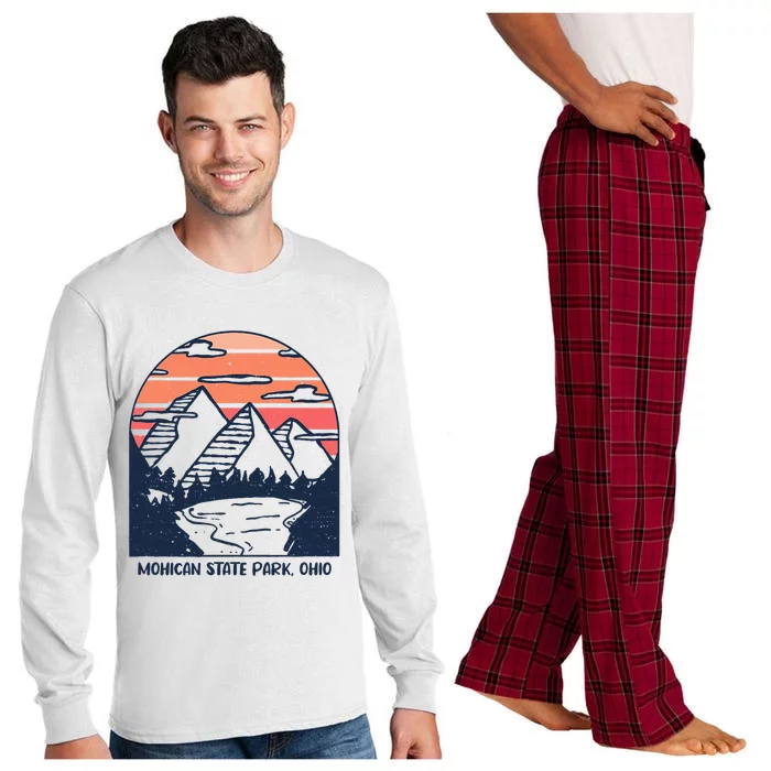 Mohican State Park Ohio Outdoors Camping Hiking Long Sleeve Pajama Set