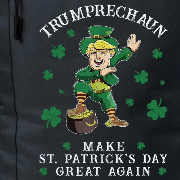 Make St Patricks Day Great Again Trump Leprechaun Daily Commute Backpack