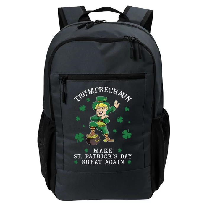 Make St Patricks Day Great Again Trump Leprechaun Daily Commute Backpack