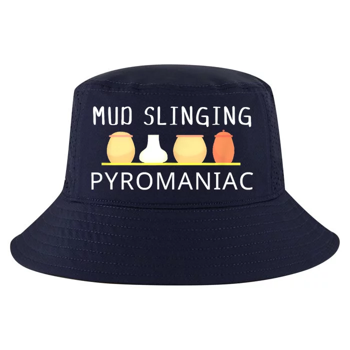 Mud Slinging Pyromaniac Pottery Clay Cool Comfort Performance Bucket Hat