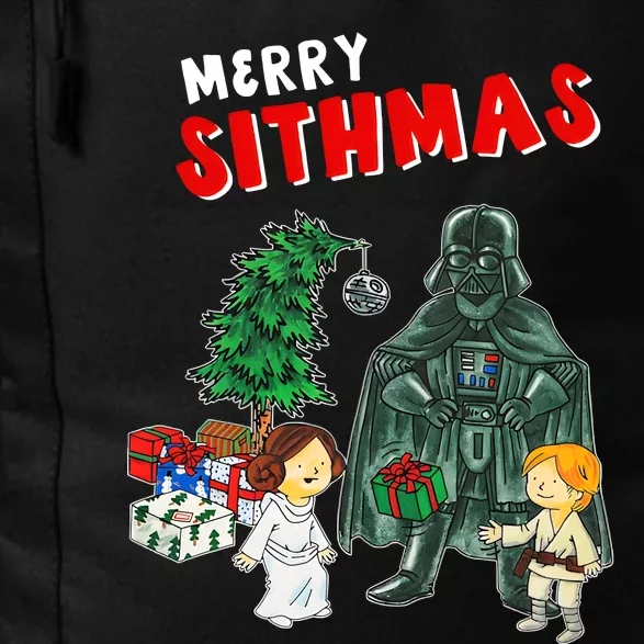 Merry Sithmas Princess Leia Luke Christmas Daily Commute Backpack