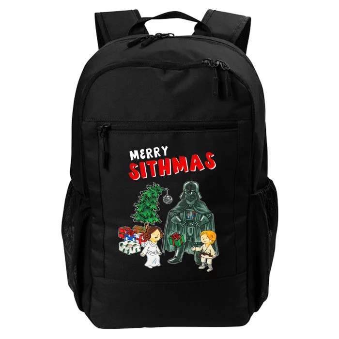 Merry Sithmas Princess Leia Luke Christmas Daily Commute Backpack