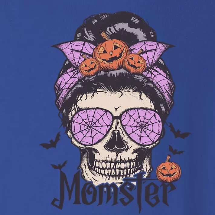 Momster Skeleton Pumpkin Halloween Great Gift Toddler Long Sleeve Shirt