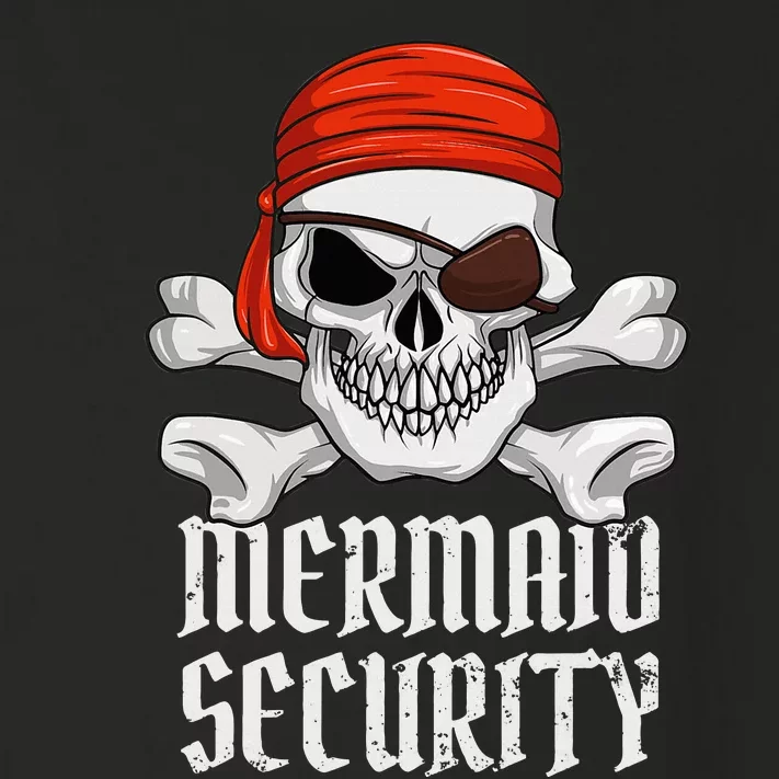 Mermaid Security Pirate Halloween Skull Pirate Eyepatch Toddler Long Sleeve Shirt