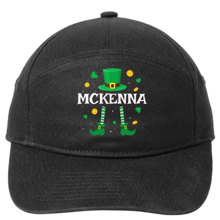 Mckenna Saint Patrick's Day Leprechaun Costume Mckenna 7-Panel Snapback Hat