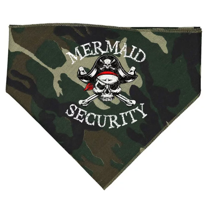 Mermaid Security Pirate Party USA-Made Doggie Bandana