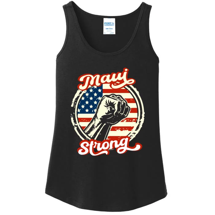 Maui Strong Pay For Maui Gift Ladies Essential Tank