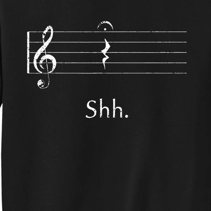 Music Shh Quarter Rest And Fermata Sweatshirt