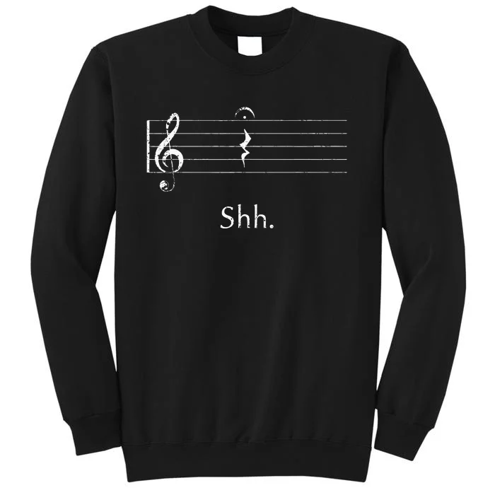 Music Shh Quarter Rest And Fermata Sweatshirt