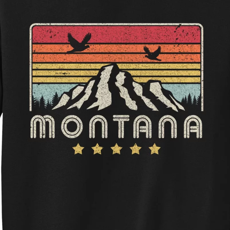 Montana Shirt. Retro Style MT, USA Sweatshirt