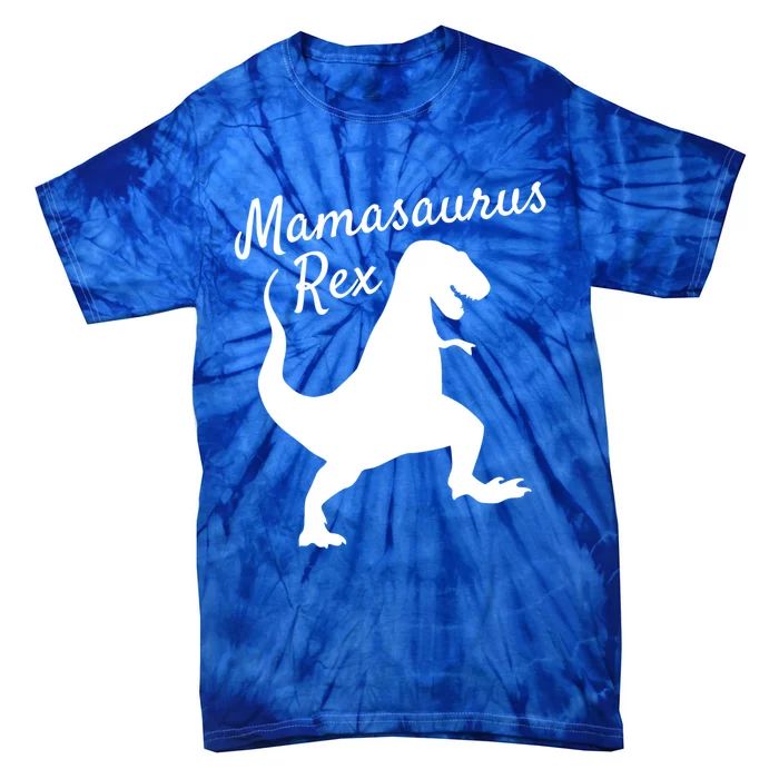 Mama Saurus Rex Gift Sweater Family Dinosaur Pajamas Tie-Dye T-Shirt