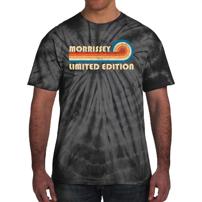 Morrissey Surname Retro Vintage 80s 90s Birthday Reunion Tie-Dye T-Shirt