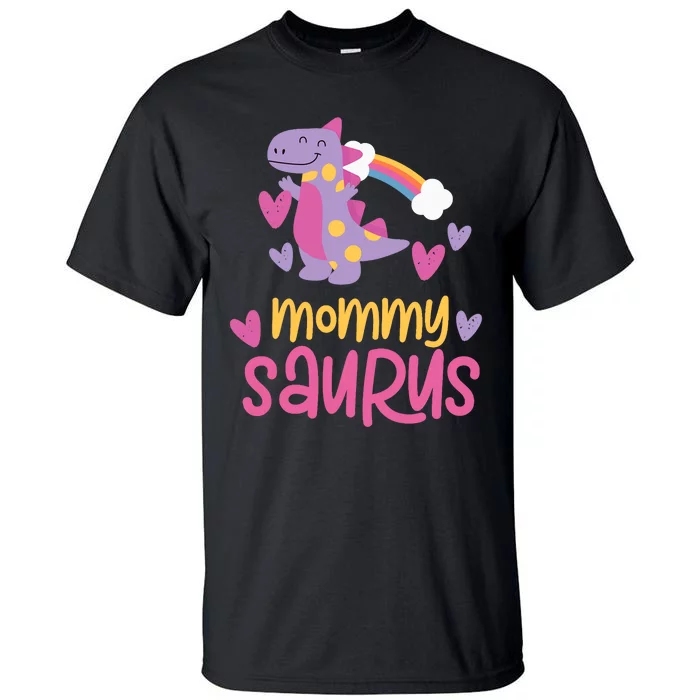 Mommy Saurus Rex Dinosaur Tall T-Shirt