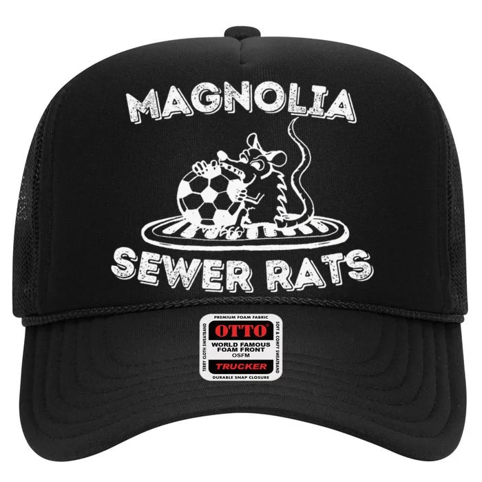 Magnolia Sewer Rats High Crown Mesh Trucker Hat