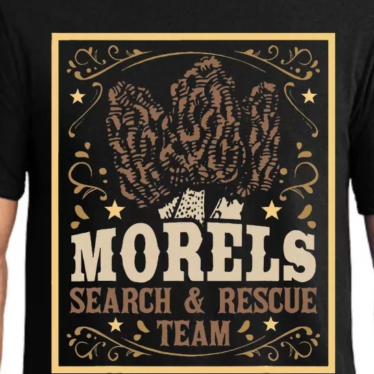 Morel Search Rescue Team Mushroom Hunting Mushroom Hunter Pajama Set