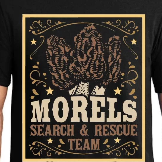 Morel Search Rescue Team Mushroom Hunting Mushroom Hunter Pajama Set