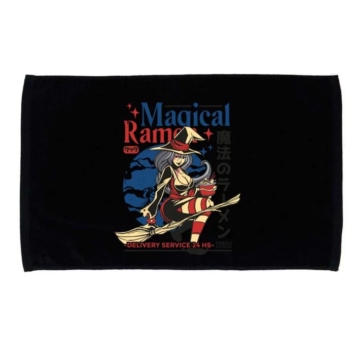 Magical Sexy Roman Noodle Witch Microfiber Hand Towel