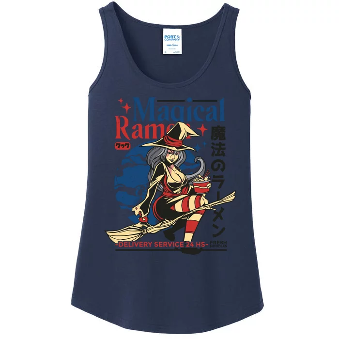 Magical Sexy Roman Noodle Witch Ladies Essential Tank