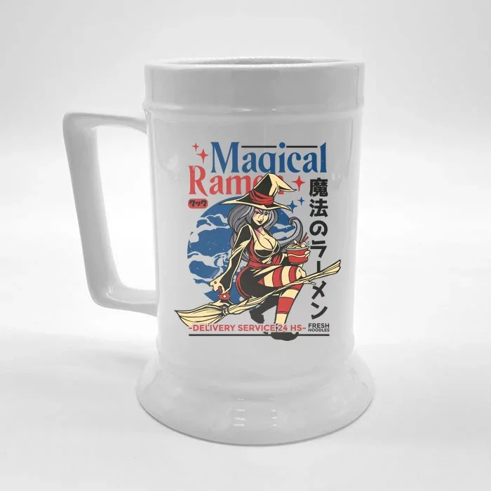 Magical Sexy Roman Noodle Witch Front & Back Beer Stein