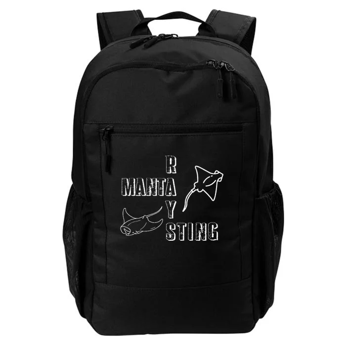 Manta & Sting Ray Design Daily Commute Backpack