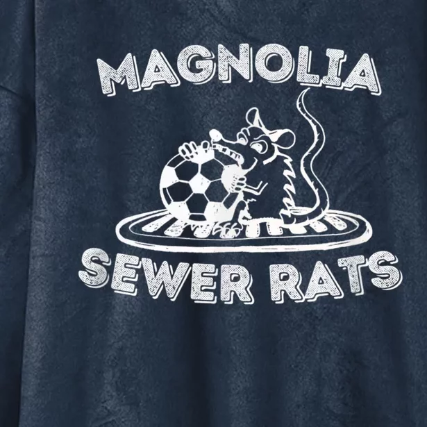 Magnolia Sewer Rats Hooded Wearable Blanket