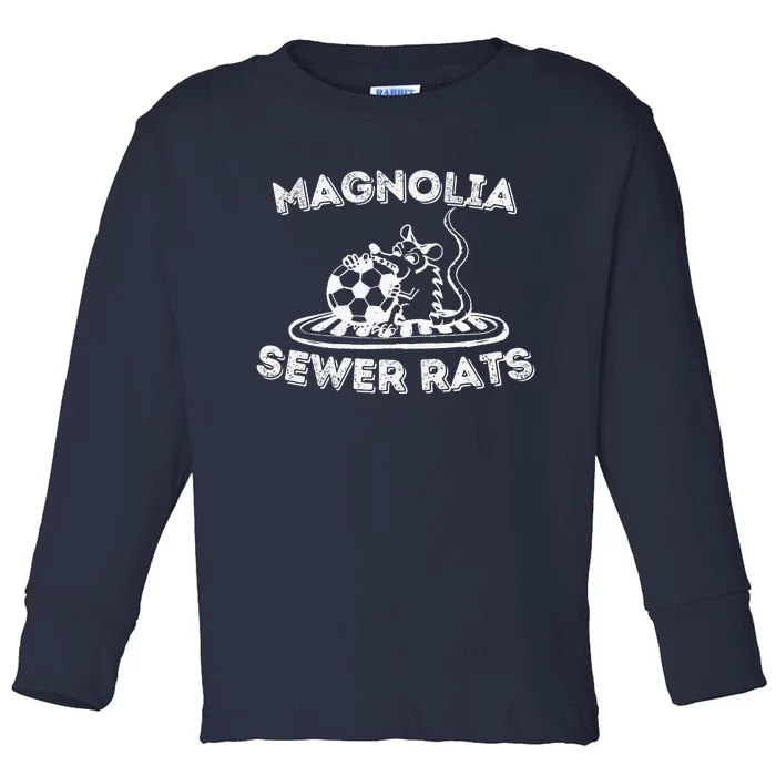 Magnolia Sewer Rats Toddler Long Sleeve Shirt