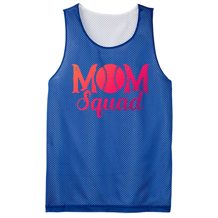 Mom Squad Sports Player Athletic Mothers Day Baseball Gift Mesh Reversible Basketball Jersey Tank