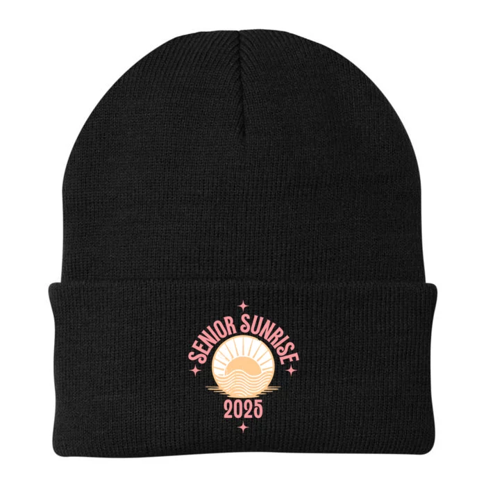 Magical Senior Sunrise 2025 High School 12th Twelfth Grade Knit Cap Winter Beanie