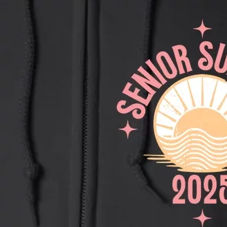 Magical Senior Sunrise 2025 High School 12th Twelfth Grade Full Zip Hoodie