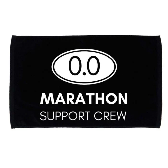 Marathon Support Staff For The Spectator Family And Crew Microfiber Hand Towel