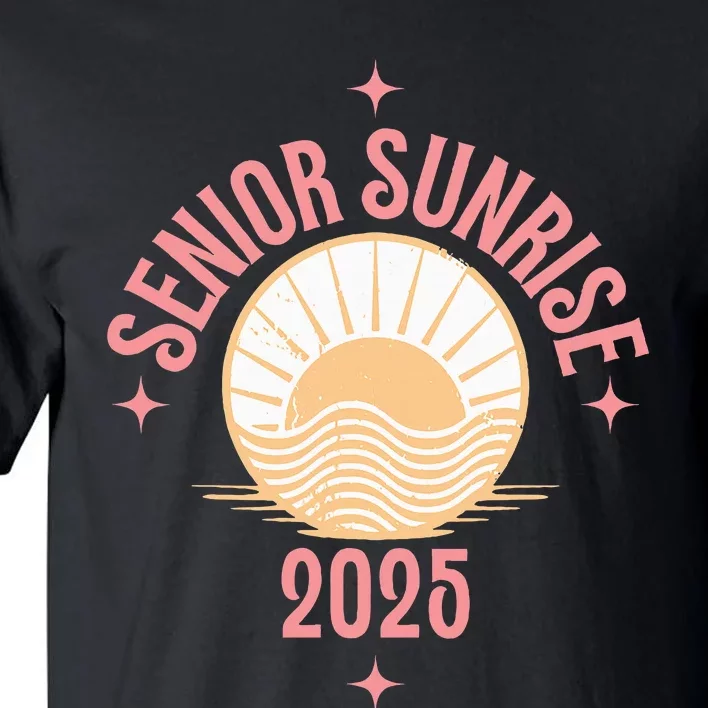 Magical Senior Sunrise 2025 High School 12th Twelfth Grade Tall T-Shirt