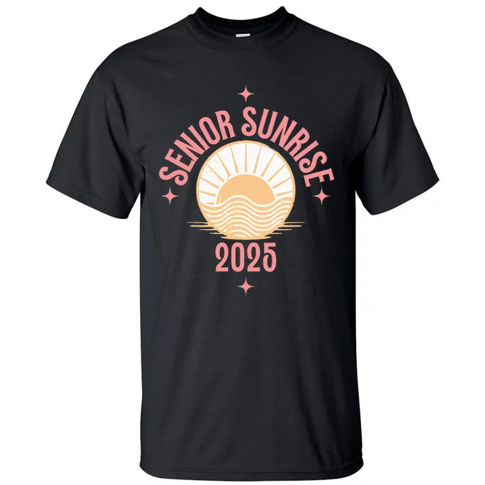 Magical Senior Sunrise 2025 High School 12th Twelfth Grade Tall T-Shirt