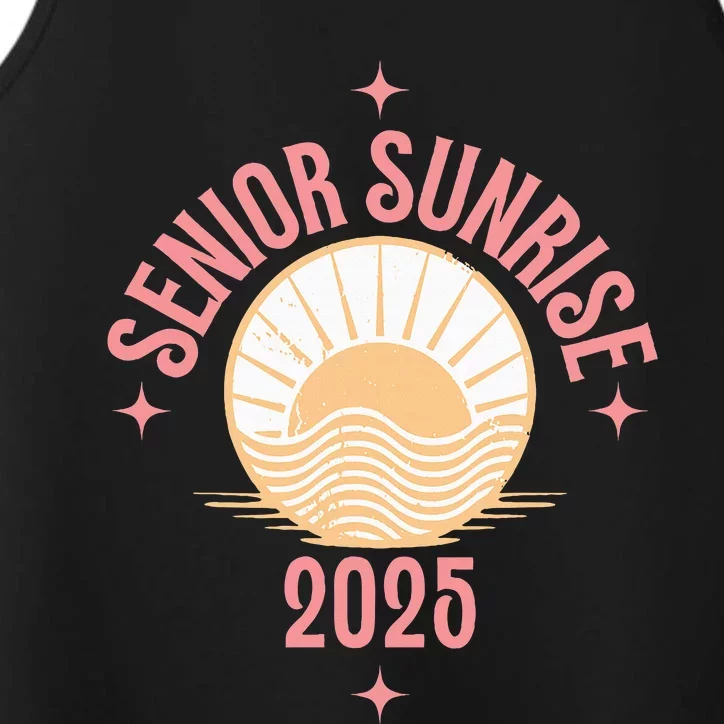 Magical Senior Sunrise 2025 High School 12th Twelfth Grade Performance Tank