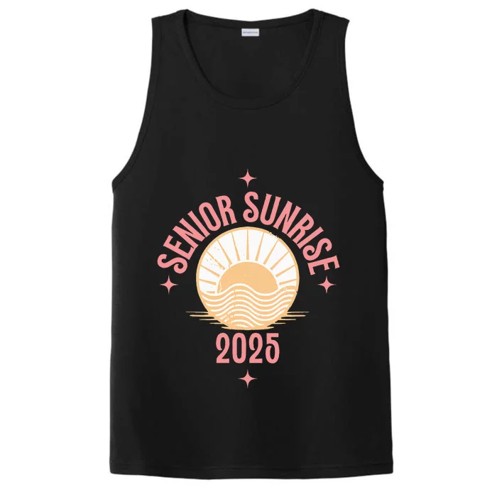 Magical Senior Sunrise 2025 High School 12th Twelfth Grade Performance Tank