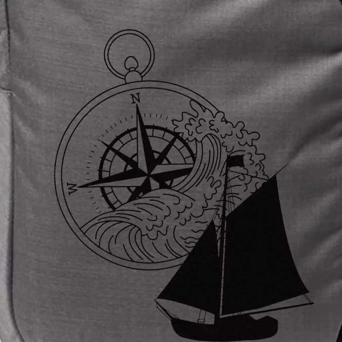 Maritime Sailing Ship Sailing Ships Ships Compass Ship Ahoy Impact Tech Backpack