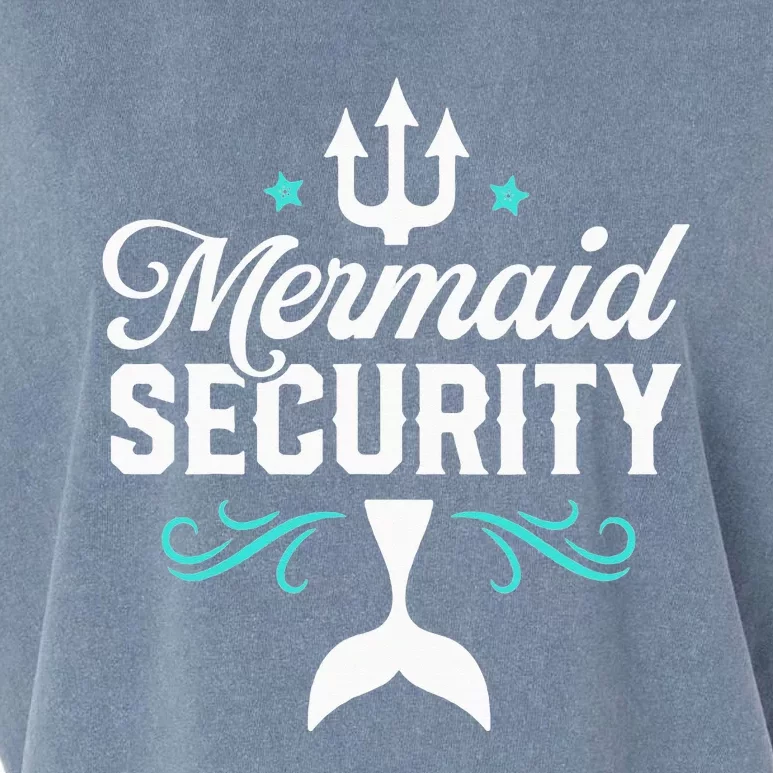 Mermaid Security Swimmer Swimming Tee Garment-Dyed Women's Muscle Tee