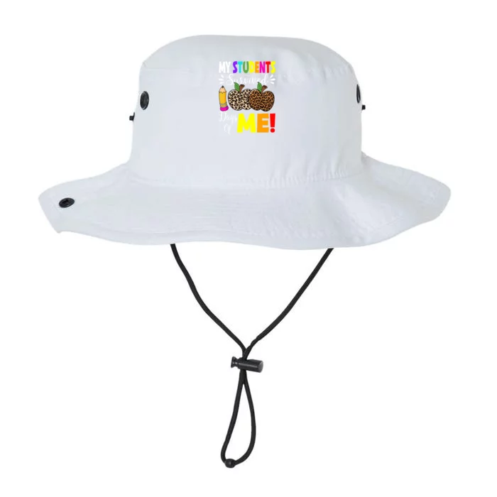 My Students Survived 100 Days Of Me Funny Students Teachers Gift Legacy Cool Fit Booney Bucket Hat