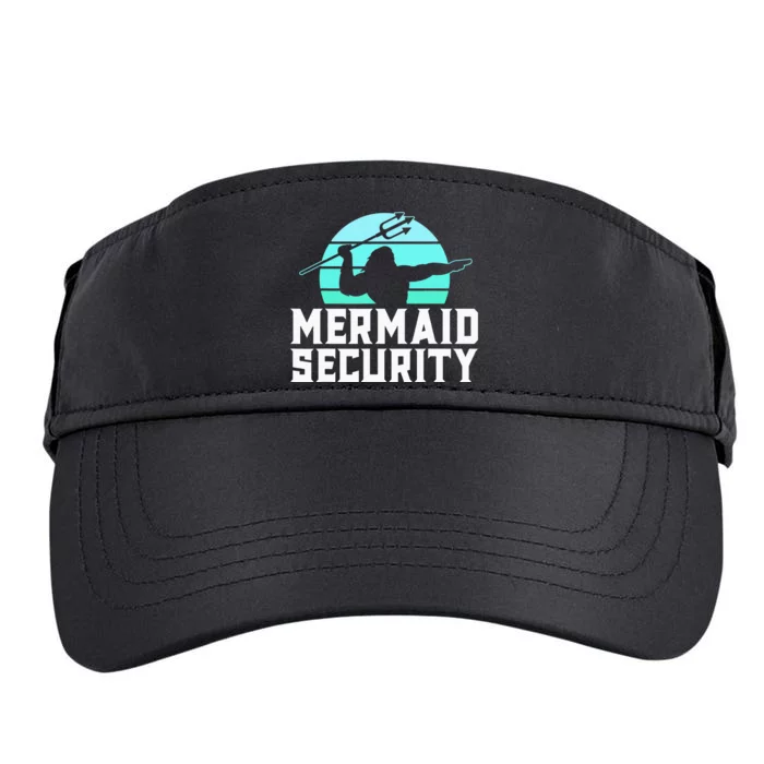 Mermaid Security Swimmer Dad Merdad Trident Adult Drive Performance Visor