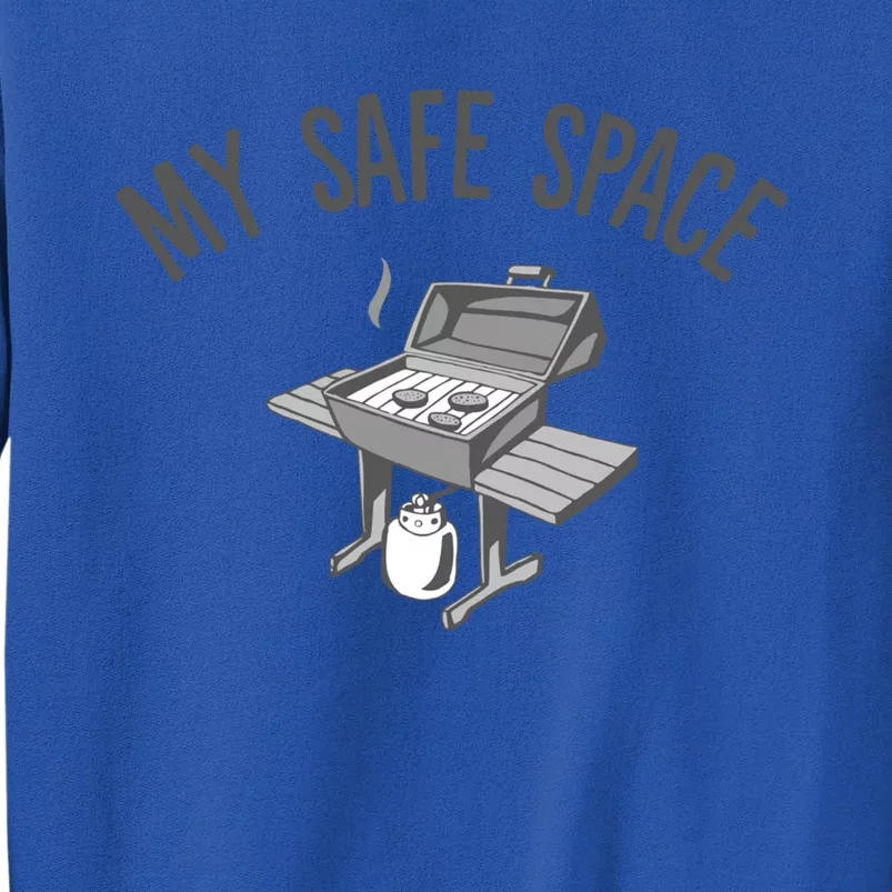 My Safe Space Electric Or Propane Grill Outdoor Grill Bbq Gift Tall Sweatshirt