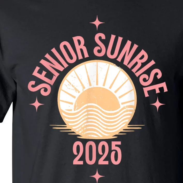 Magical Senior Sunrise 2025 High School 12th Twelfth Grade Tall T-Shirt